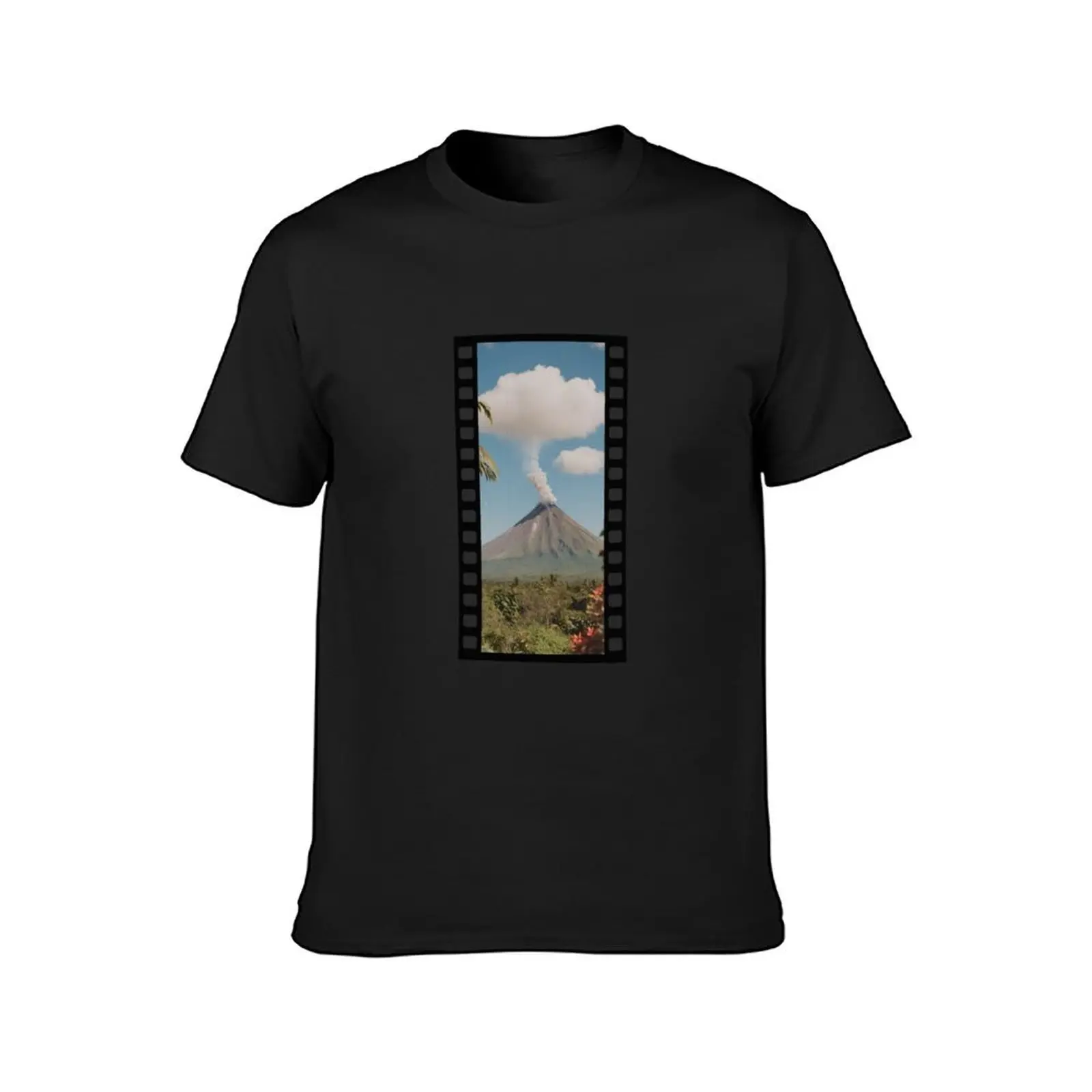 Mayon Volcano's Perfect Cone T-Shirt blanks cute tops anime clothes fruit of the loom mens t shirts