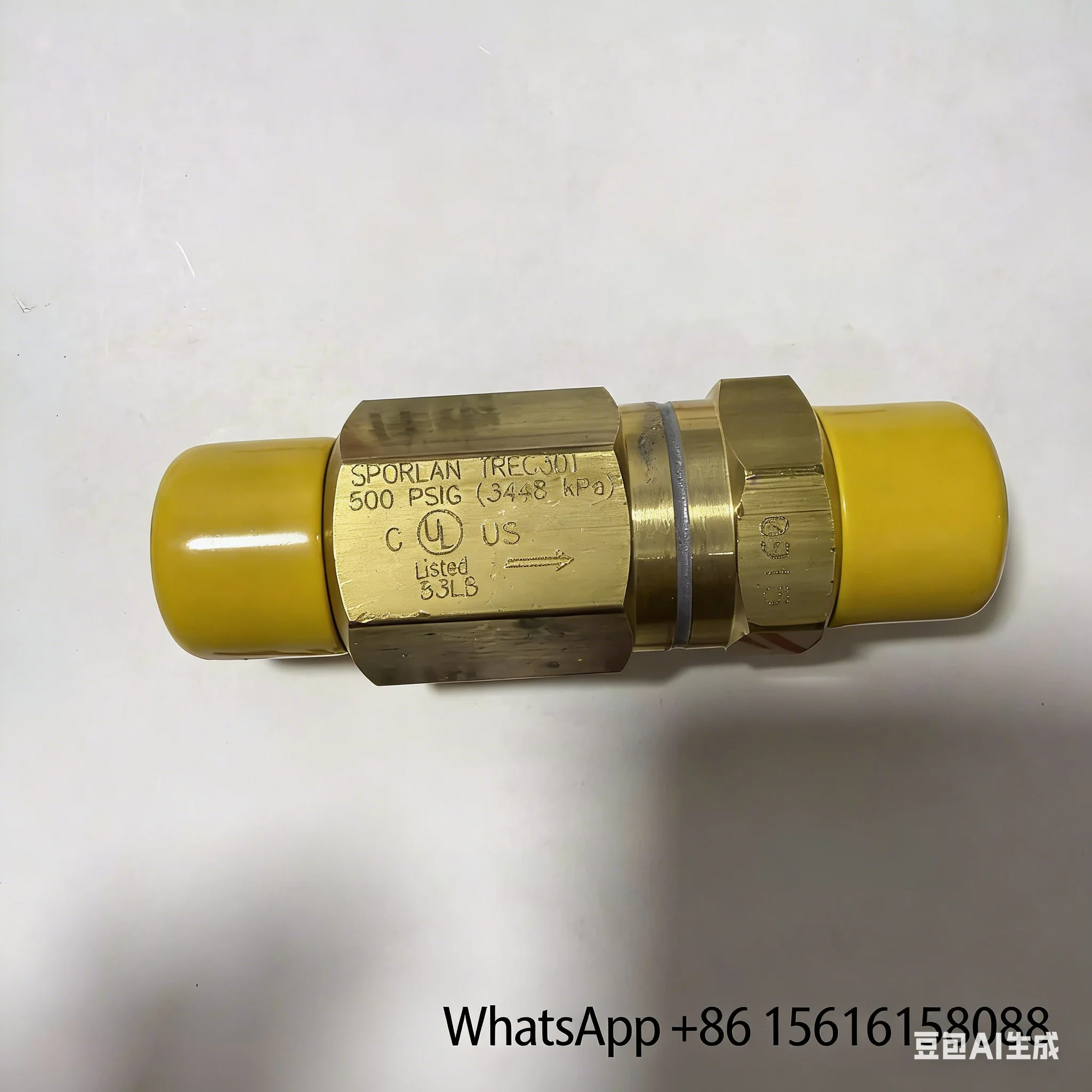 

VAL07298 Trane check valve, flow rate 1.5 liters/minute, brass.