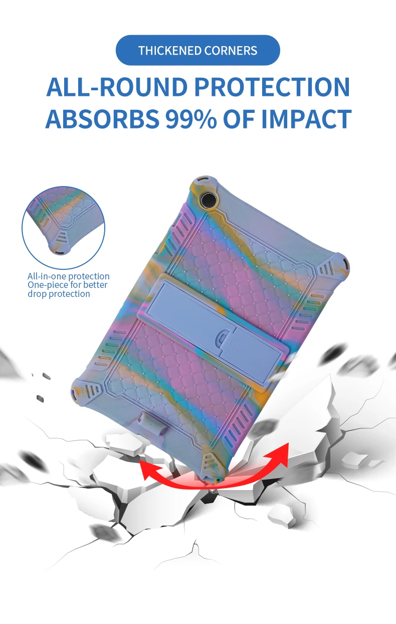Tablet Cover For Samsung Galaxy Tab A11+A9+11"plus Case SM-X210 X215 X230 A9 8.7 SM-X110/X130 Soft Silicon Kids Stand funda capa