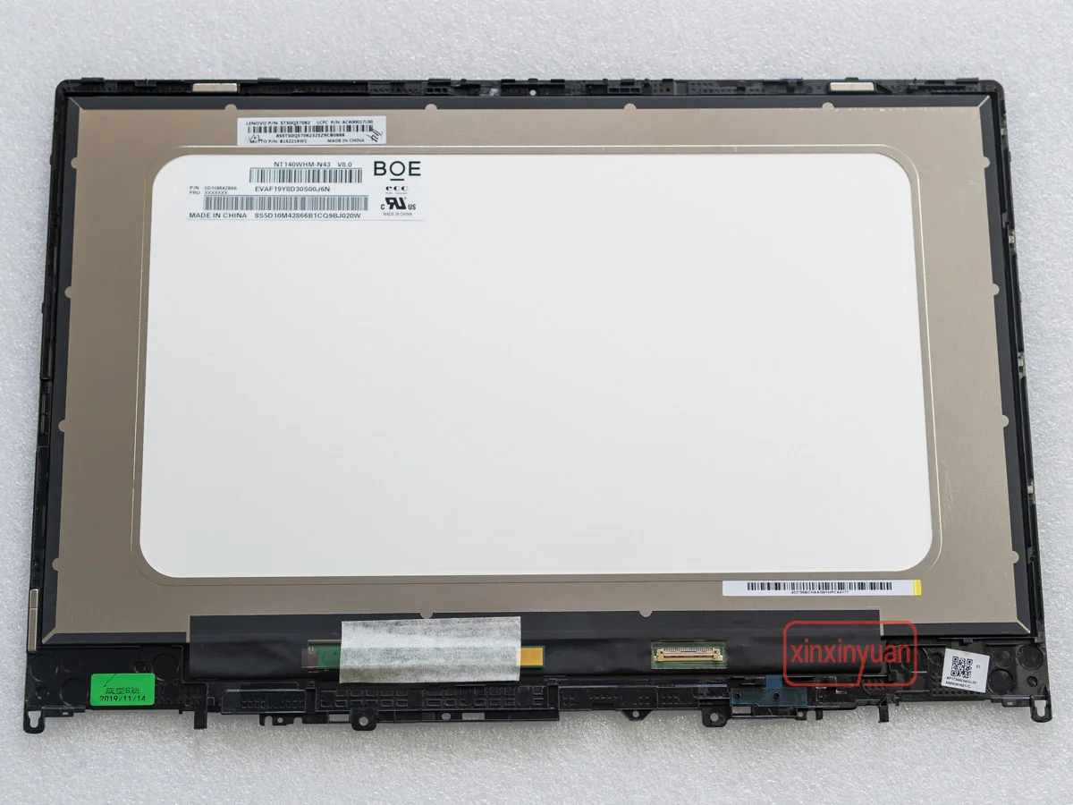 Imagem -02 - Montagem do Digitador da Tela Táctil Lcd Painel de Exibição 14.0 Apto para Lenovo Yoga 53014ikb 530-14arr Flex 6-14ikb 6-14arr Fhd1920x1080 Novo
