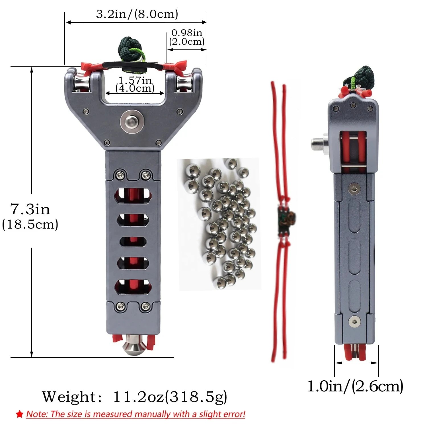 CNC All Aluminum Alloy Automatic Loading Rapid Fire Outdoor Sports Camping Tool Parts