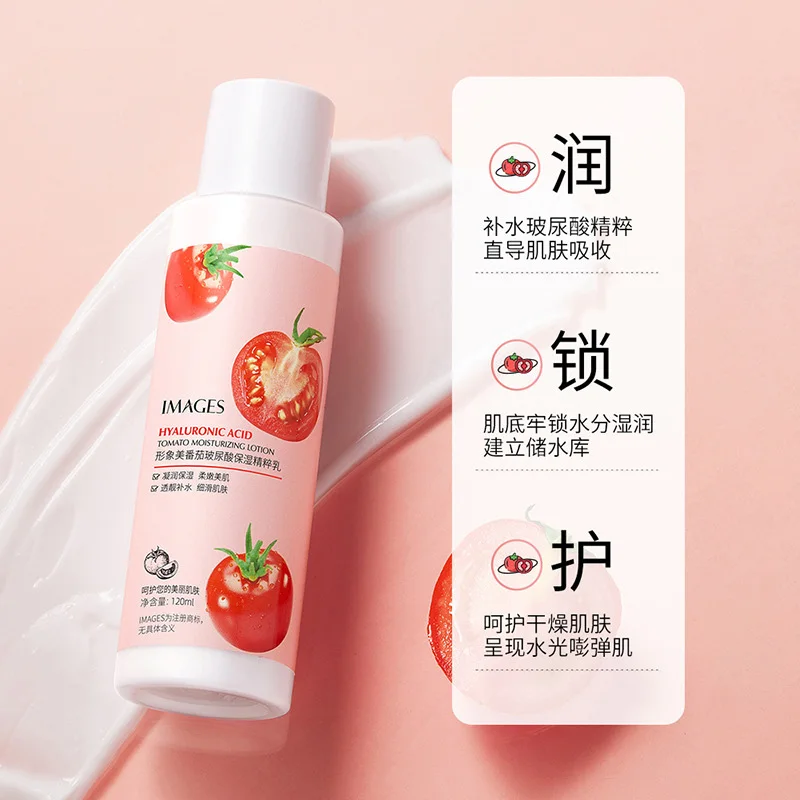 Tomato Hyaluronic Acid Face Cream Moisturizing Soften Skin Fresh Non Greasy Hydarting Facial Essence Lotion Skin Care