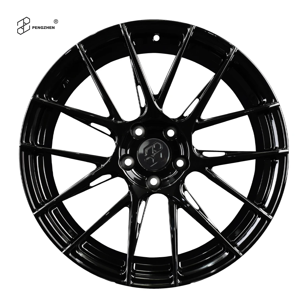 

PENGZHEN Gloss Black Multi Spoke 19x9J 5x112 Car Rim for Audi TTRS MK2 8J 2012