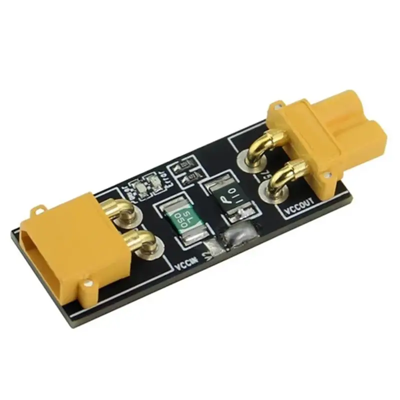 

Solid XT30 Fuse Short-Circuit Protection Plug For RC Models Airplane FPV Racing Drone XT30