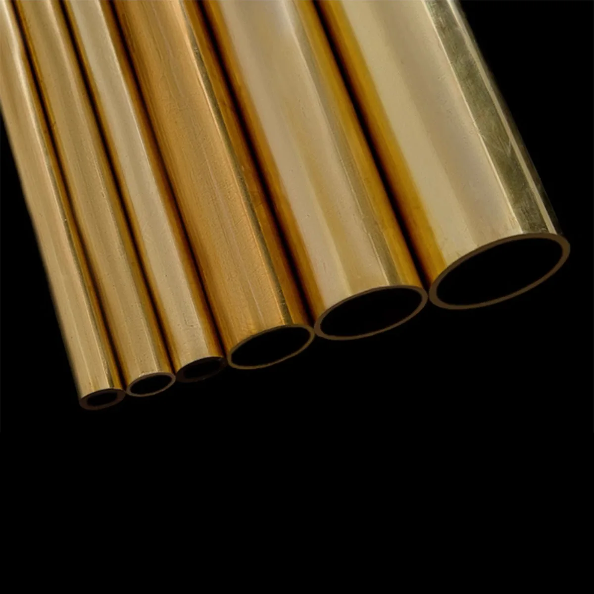 H62 Brass Tube Capillary Environmental Protection Copper Tube Outer Diameter 6 8 10-40mm Thickness 0.2/0.3/0.4/0.5/0.75/1/2/3mm