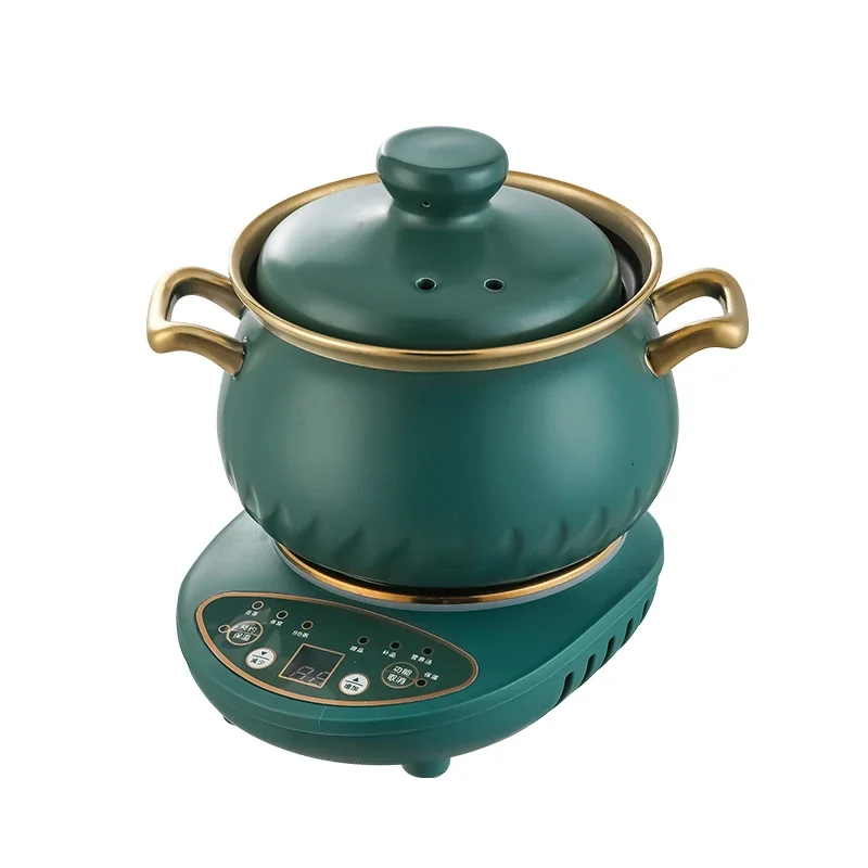 وعاء صحي منزلي جديد متعدد الوظائف من السيراميك ماكينة صنع الشاي الزجاجية الأوتوماتيكية مكتب وعاء الحساء الكهربائي الصغير سبليت ديكوتيون