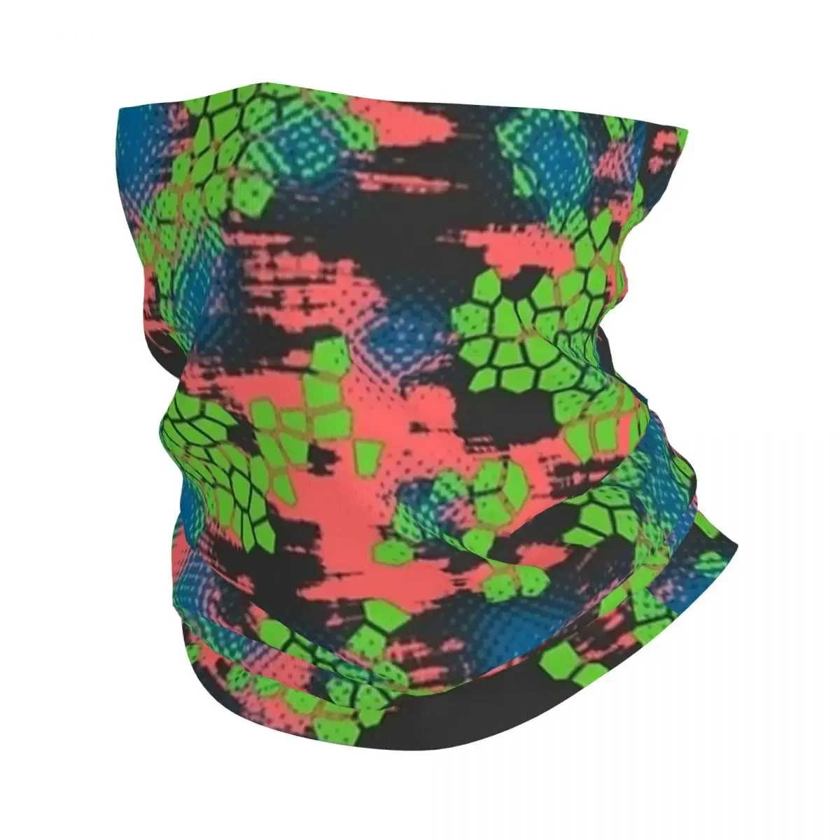 Abstract Camouflage Camo Bandana Neck Gaiter Printed Balaclavas Magic Scarf Multi-use Headband Riding Unisex Adult All Season