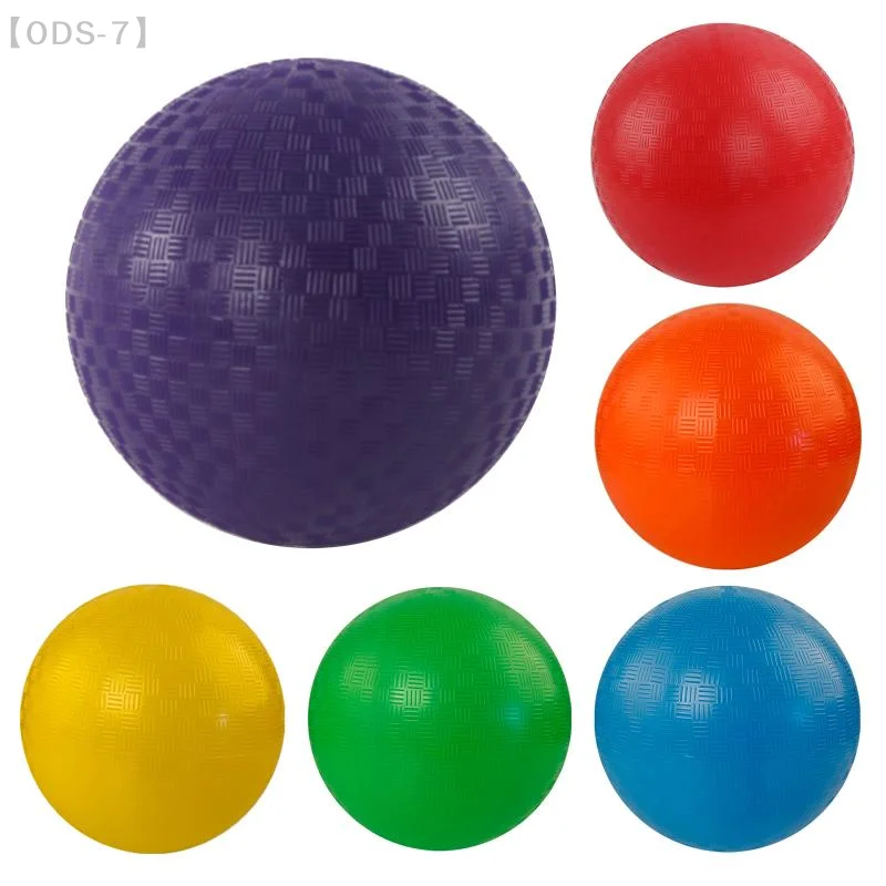 【ODS-7】Rubber Kickball 9/6 Inch Playground Balls For Kids Boys Girls Backyard School Sensory Play Sports Indoor Outdoor Games