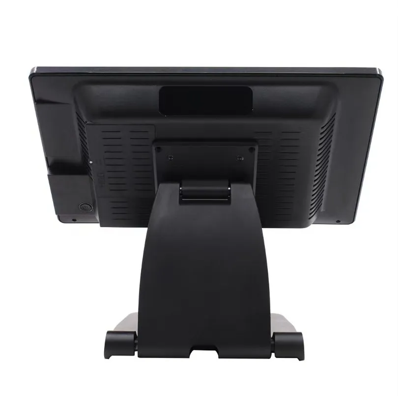 Multi-Function Cash Register with 10-Point Capacitive Touch Screen All-in-One POS Terminal Windows Wi-Fi Foldable Stand Rich