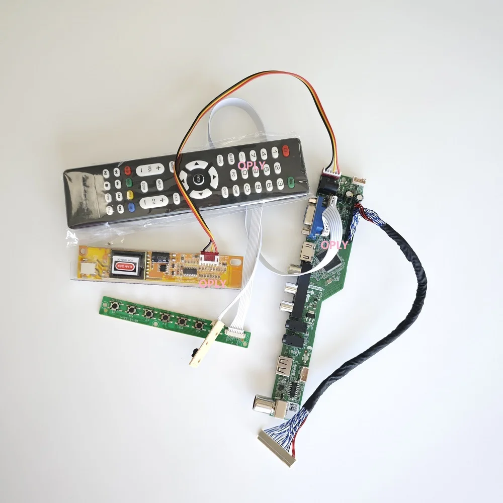 

Для LP154W01 LP154W01-TLA3 15,4 "1280X800 комплект платы контроллера телевизора VGA HDMI-совместимая USB RF ЖК-панель AV-экран монитора
