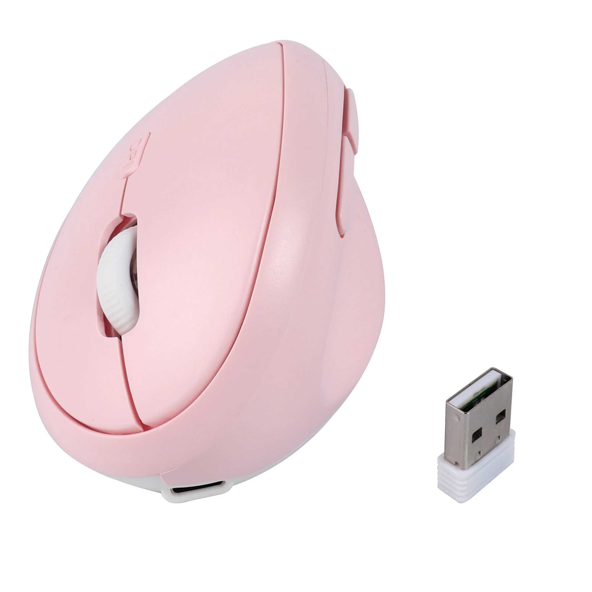

Мышь Вертикальная беспроводная аккумуляторная эргономичная, USB, 1600DPI