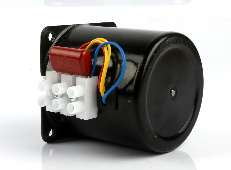 220V AC 14W 60KTYZ Permanent Magnetic Synchronism Motor Center Shaft 7mm 2.5RPM 5RPM 10RPM 15RPM 20RPM 30RPM 40RPM 50RPM 60RPM