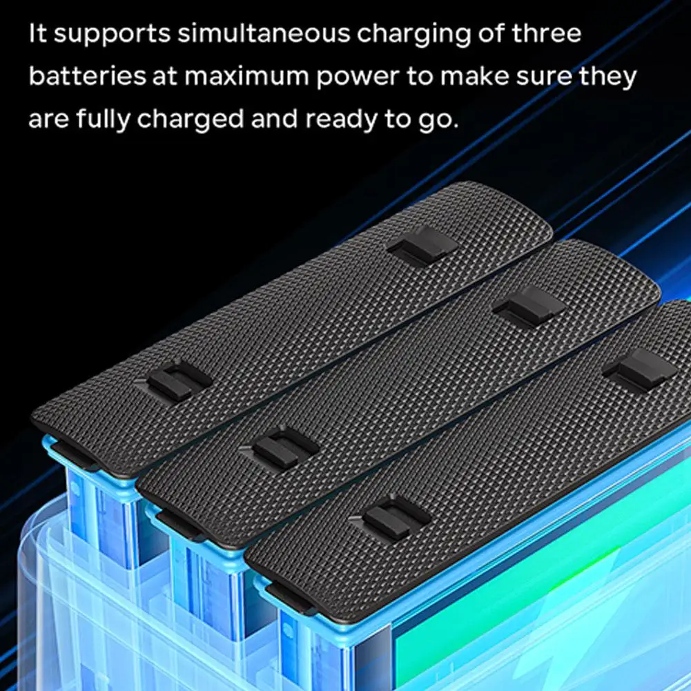 For Insta360 X4 Battery Charging Hub For 3 Batteries Charging Dock Station Sports Action Camera Accessories For Insta360 X4 B7f4