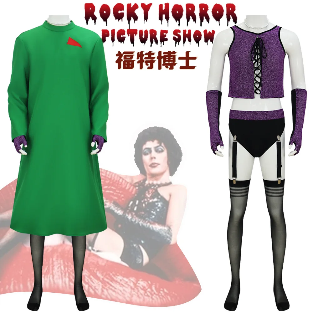 

Frank N Furter Cosplay Costume Rocky Horror Fancy Dress For Men The Rocky Horror Costume