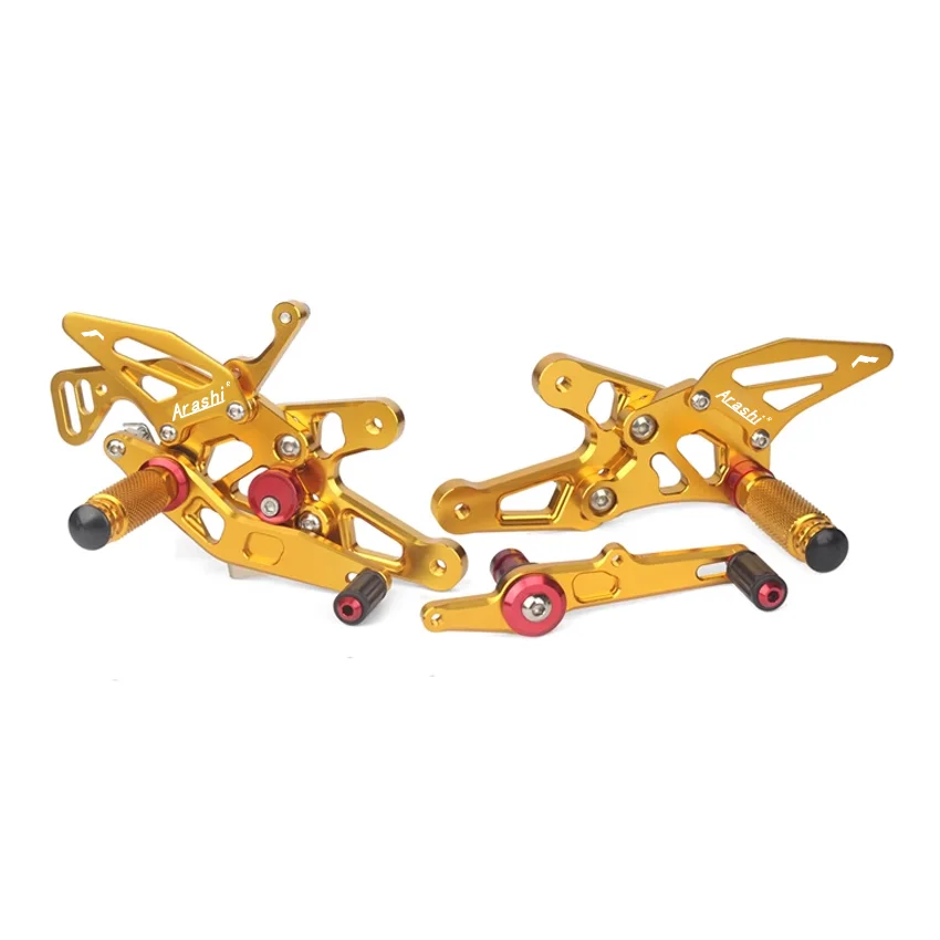 Motorcycle CNC Adjustable Rearsets FootArest Foot Rest For BMW S1000RR 2015-2018 S1000R 2017-2019