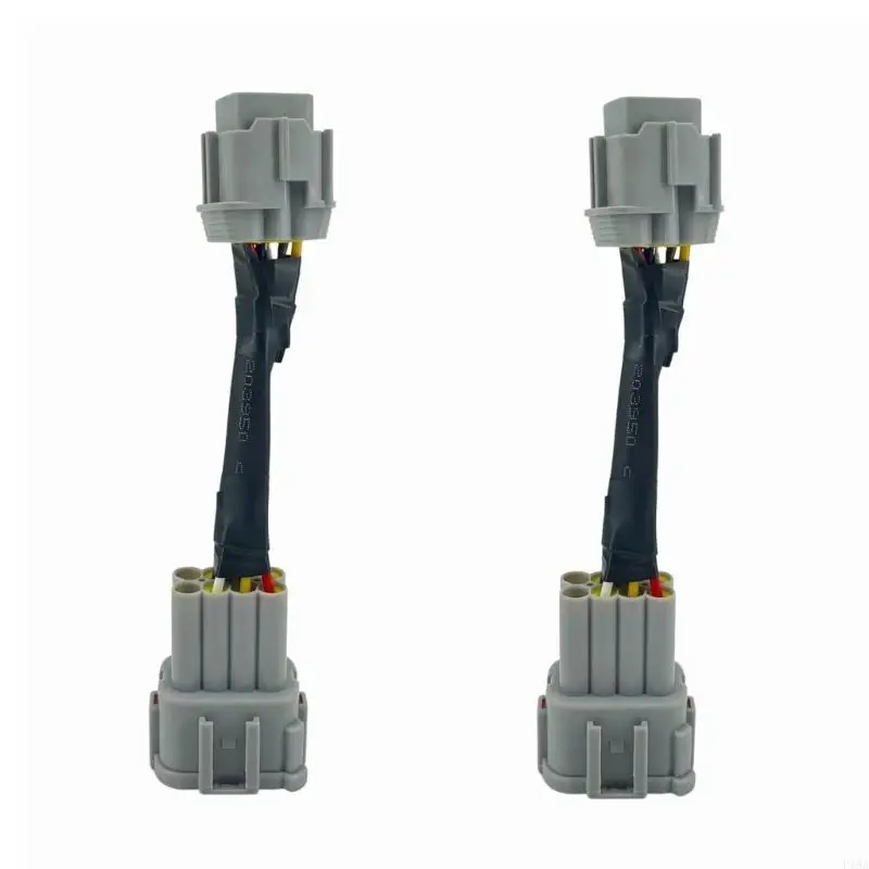 

F19A Wiring Headlight Harness Conversion Adapters Fog Lights Connector for 2003+ 350z