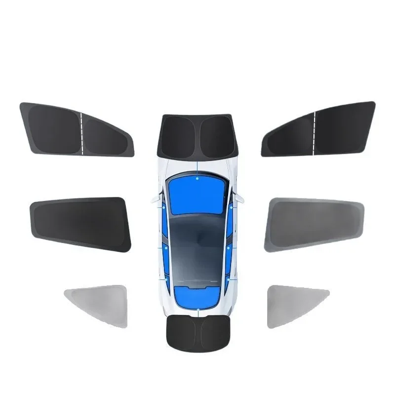 Suitable for Tesla sunshade Modely Huan new version 3 camper side window sun blocking