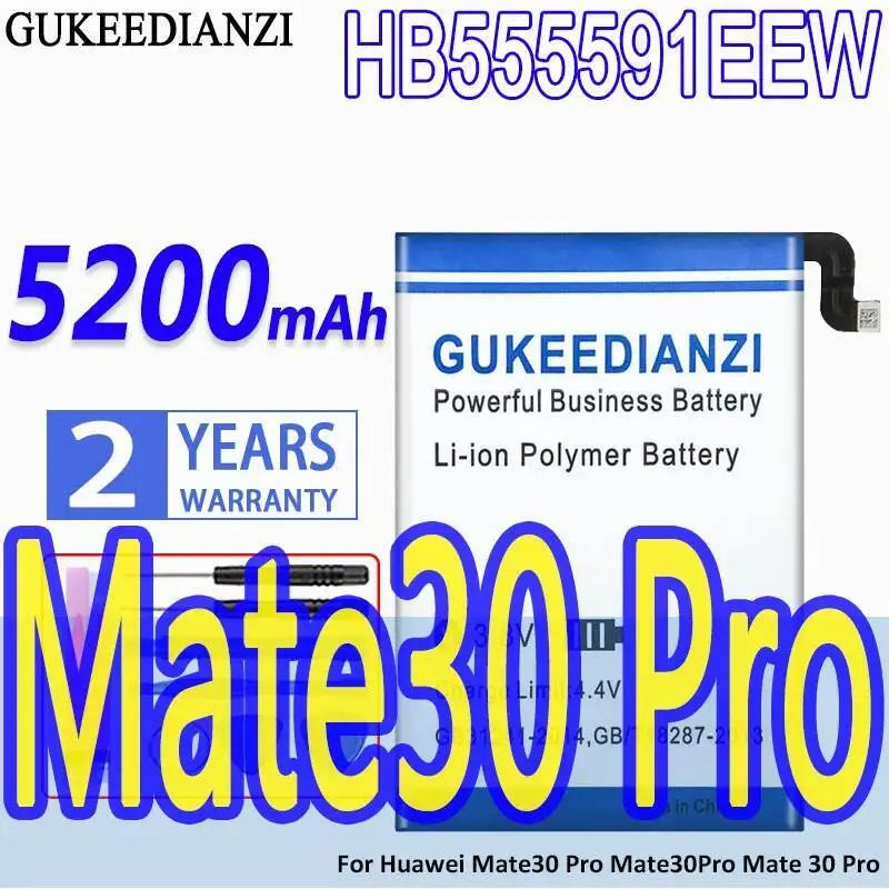 

Экологически чистый аккумулятор для мобильного телефона HB555591EEW 5200 мАч для Huawei Mate30 Pro Mate30pro Mate 30