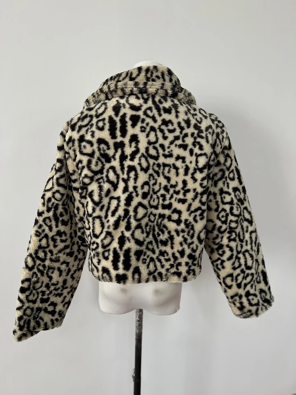 Small Leopard Print Color Warm Jacket Women 2024 Autumn and Winter New Loose Fur Coat Casaco Feminino Winter Clothes Women