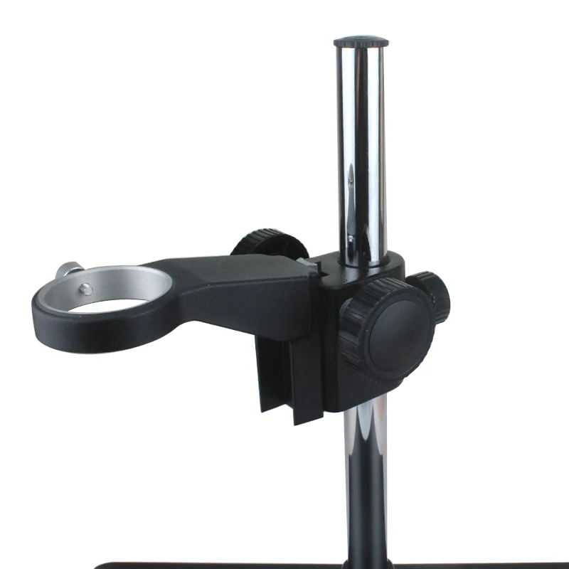 Stereo Microscope Adjustment Focus Arm 50mm/25mm Diameter Microscope Head Holder Ring Arbor Stand Bracket