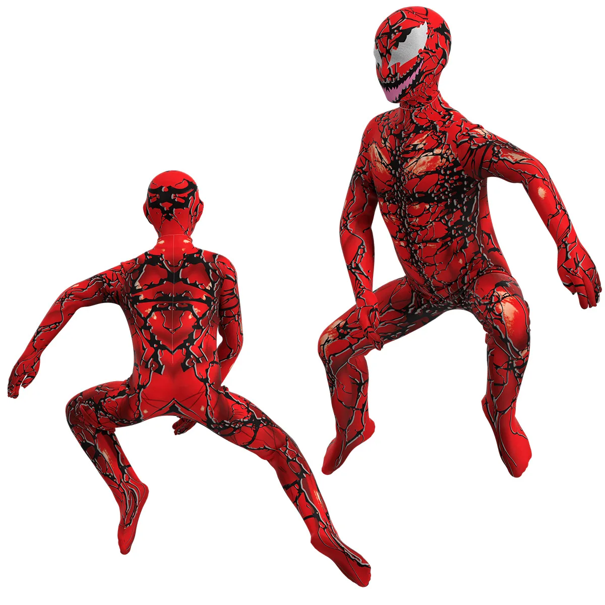 Venom para niños: Let There Be Carnage Carnage, disfraz de Cosplay, mono, traje de Carnaval de Halloween, vestido de fiesta