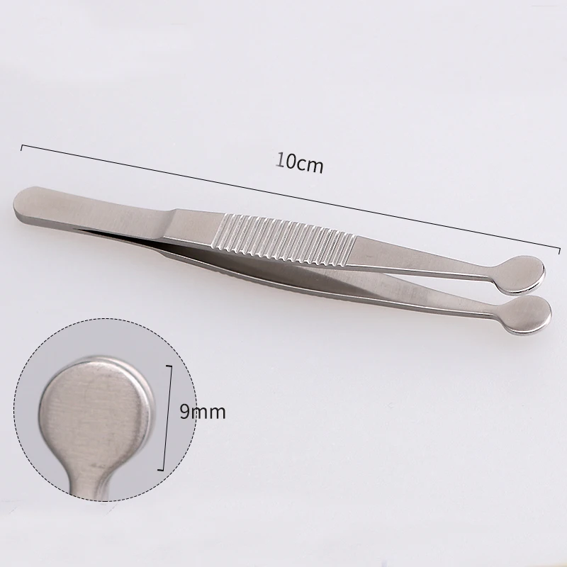 New meibomian gland round head massage forceps eyelid cyst tweezers Meibomian gland dredging physiotherapy clip fat eye disease