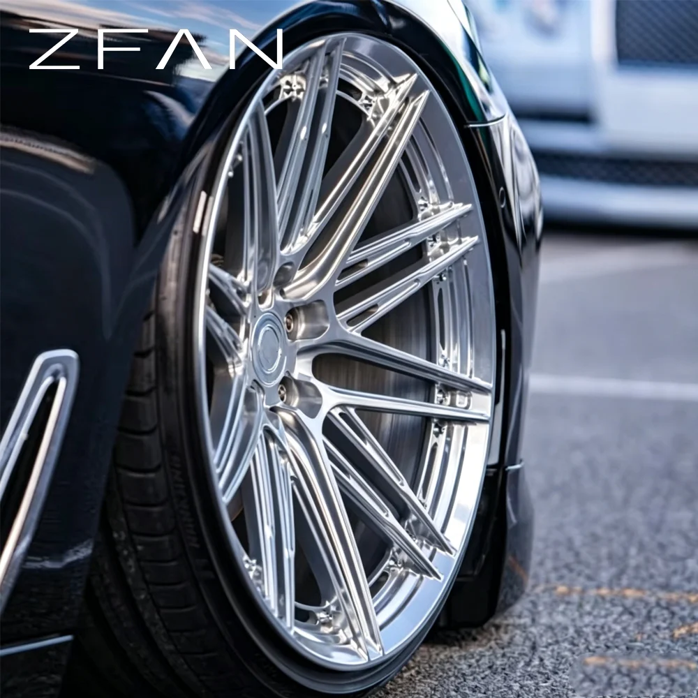 

Forged Cast Integrated Concave Polished Mesh Design Rims for Mercedes Audi for Urus 5x114.3 5x120 5x130 5x127 17-24inch