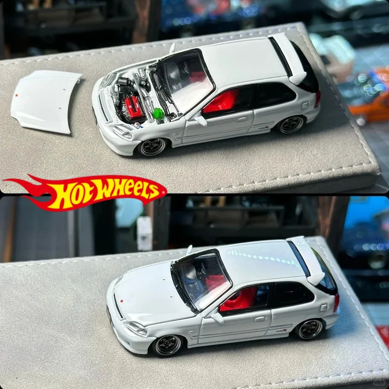 

New 1/43 Hot Wheels Car Culture Series Porsche 911 Honda Civic Jeep HMD41 Simulation Cars Model Custom Collection Birthday Gifts