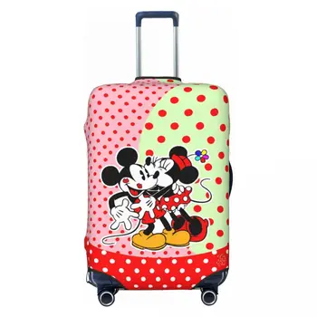 TureMinnie Mouse-Juste de valise de voyage, protection de vol, fournitures de bagages pratiques