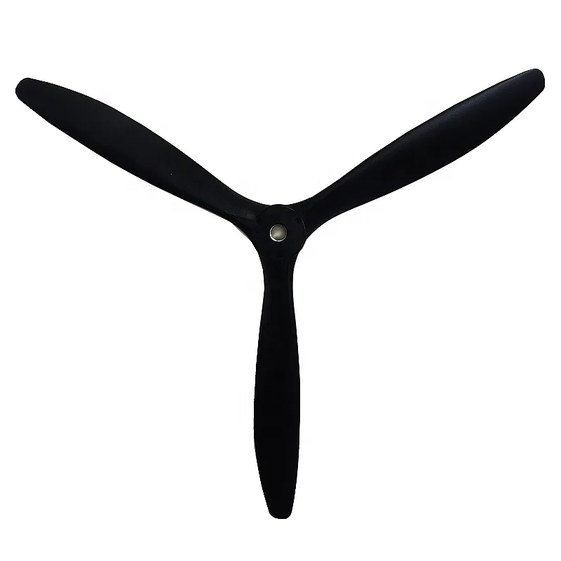 5PCS 1380 13X8 3-Blade 8mm CNC Metal Propeller Dengan Lubang Paddle Penguat M8 Untuk Bagian Pesawat Mesin Listrik RC