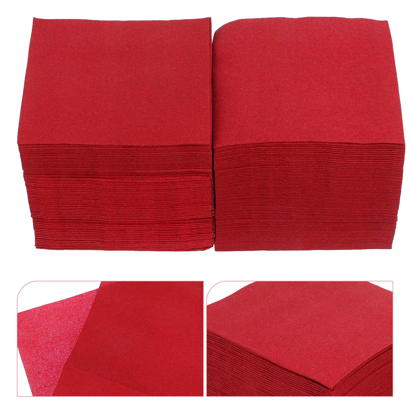 

150 Pcs Dust-free Napkins Cocktail Wedding for Reception Bar Paper Halloween