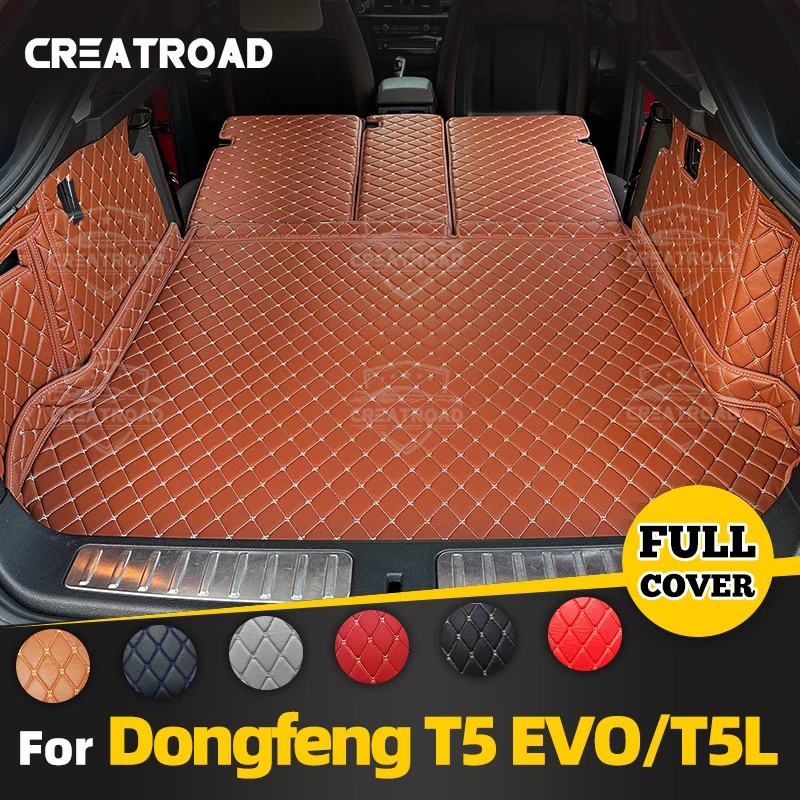 

Для Dongfeng T5 EVO T5L 5/7-сиденье авто полное покрытие коврик для багажника автомобильный защитный коврик грузовой вкладыш аксессуары для интерьера