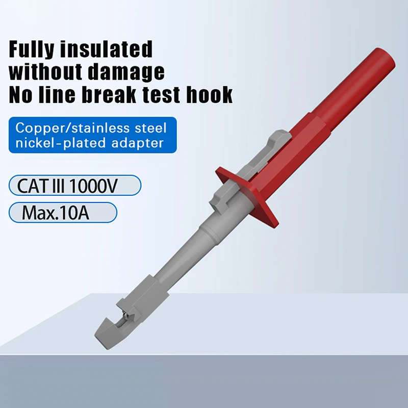 1PC Test Clip Safety Insulation Piercing Probes Clip For Car Circuit Detection Diagnostic Tool Test Cable Accessory