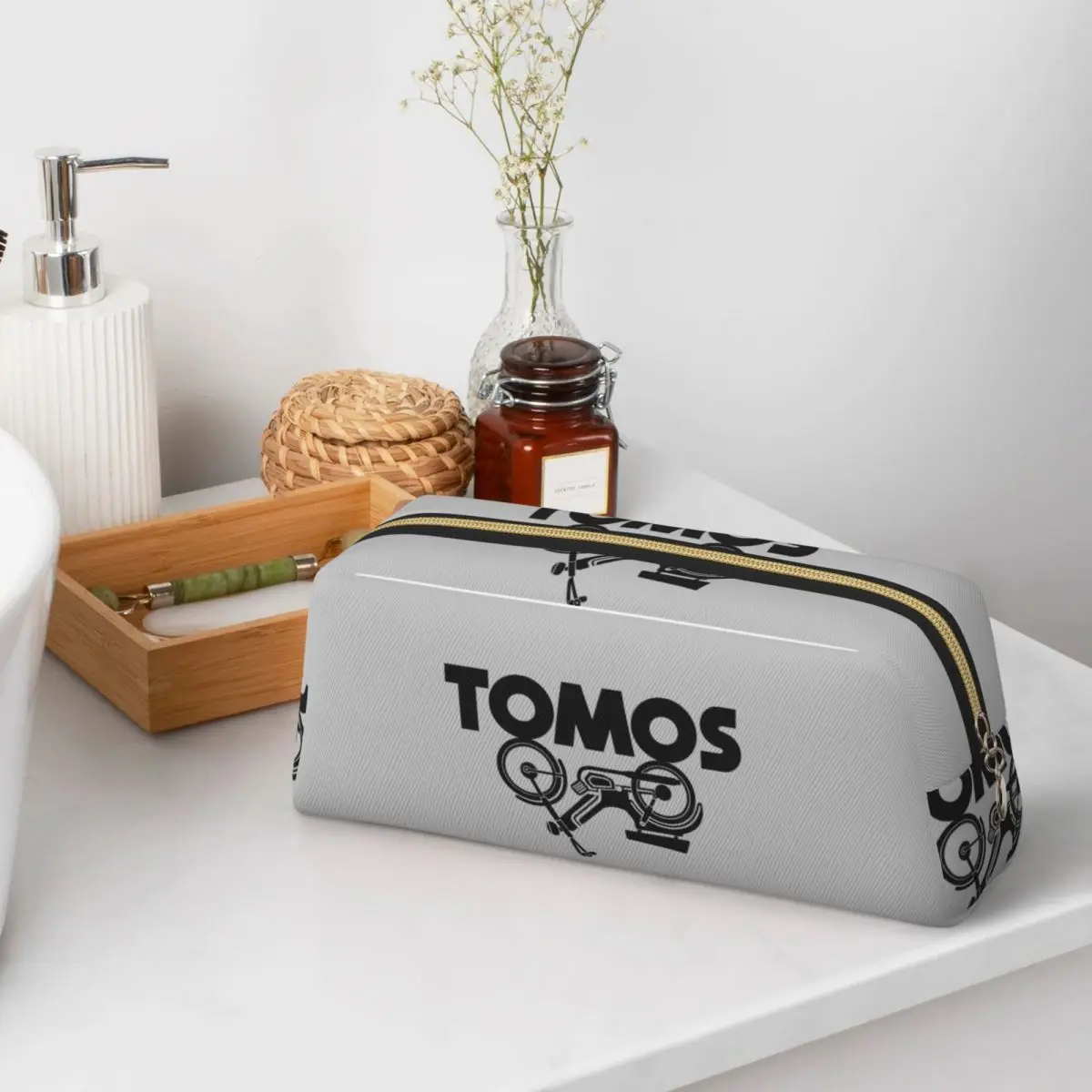 

Tomos Moped Pencil Cases for Students Gifts Pen Box Pencil Bag Large Capacity Pencil Pouch Storage Stationery Supplies