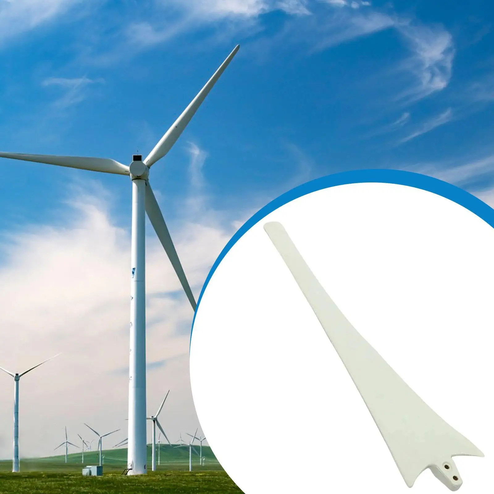 

Wind Turbine Blade 550mm Safe Small Lightweight Windmill Replacement Part