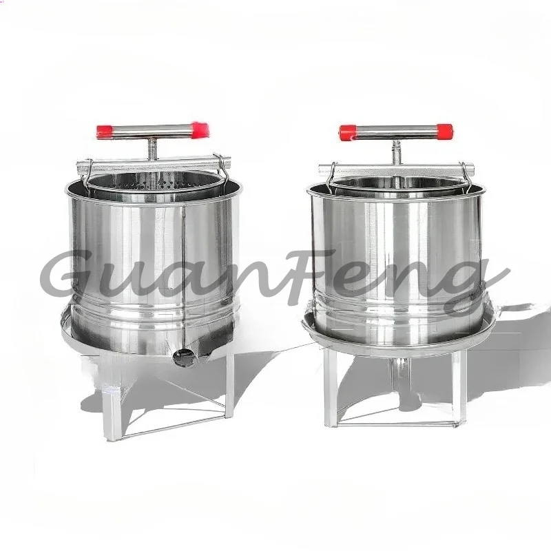 Stainless Steel Press, Honey Press, Manual Wax Press, Commercial Small Juicer, Fruit and Vegetable Juicer