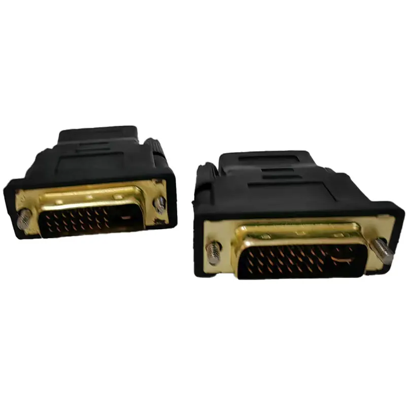 DVI-I Dual-Link 24+1/24+5 Male to HDMI Female Adapter DVI To HD Conversion Converter For PC HDTV Projector