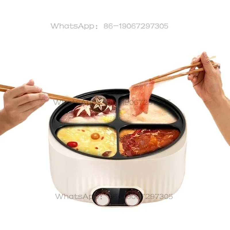 

Электрическая многофункциональная мультиварка-скороварка для тушения и нагрева, бытовая, большой емкости, с функцией подогрева по периметру