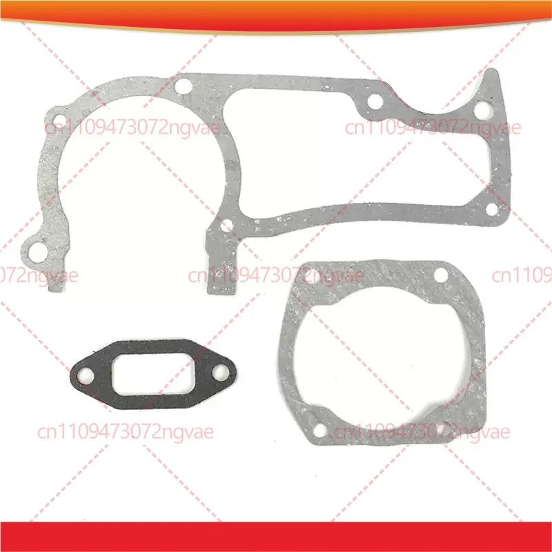 

10set Cylinder Crankcase Muffler Gasket Replacement Parts For Husqvarna 365 372 Chainsaw Garden Power Tool Accessories