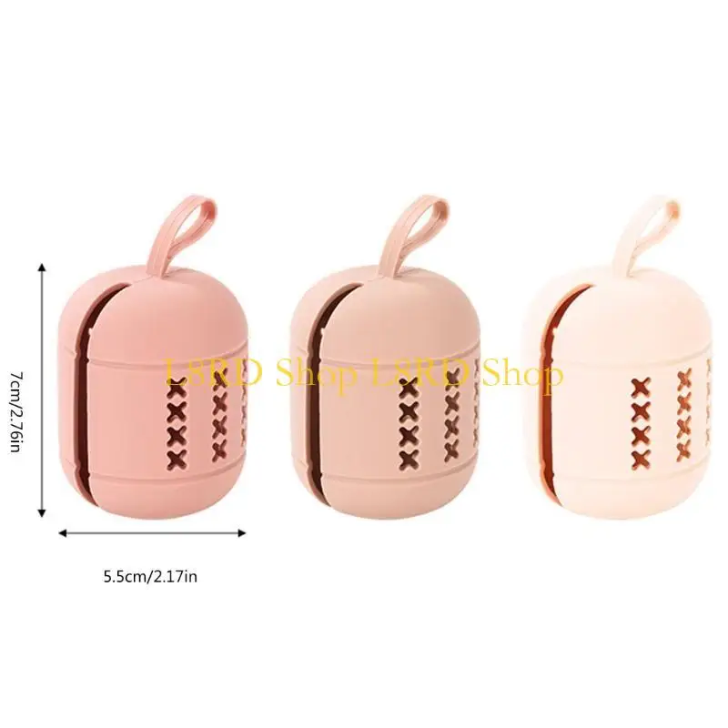 L8rd make -up puffhouder poeder poeder puff case siliconen schoonheidsmidders houder voor reizen
