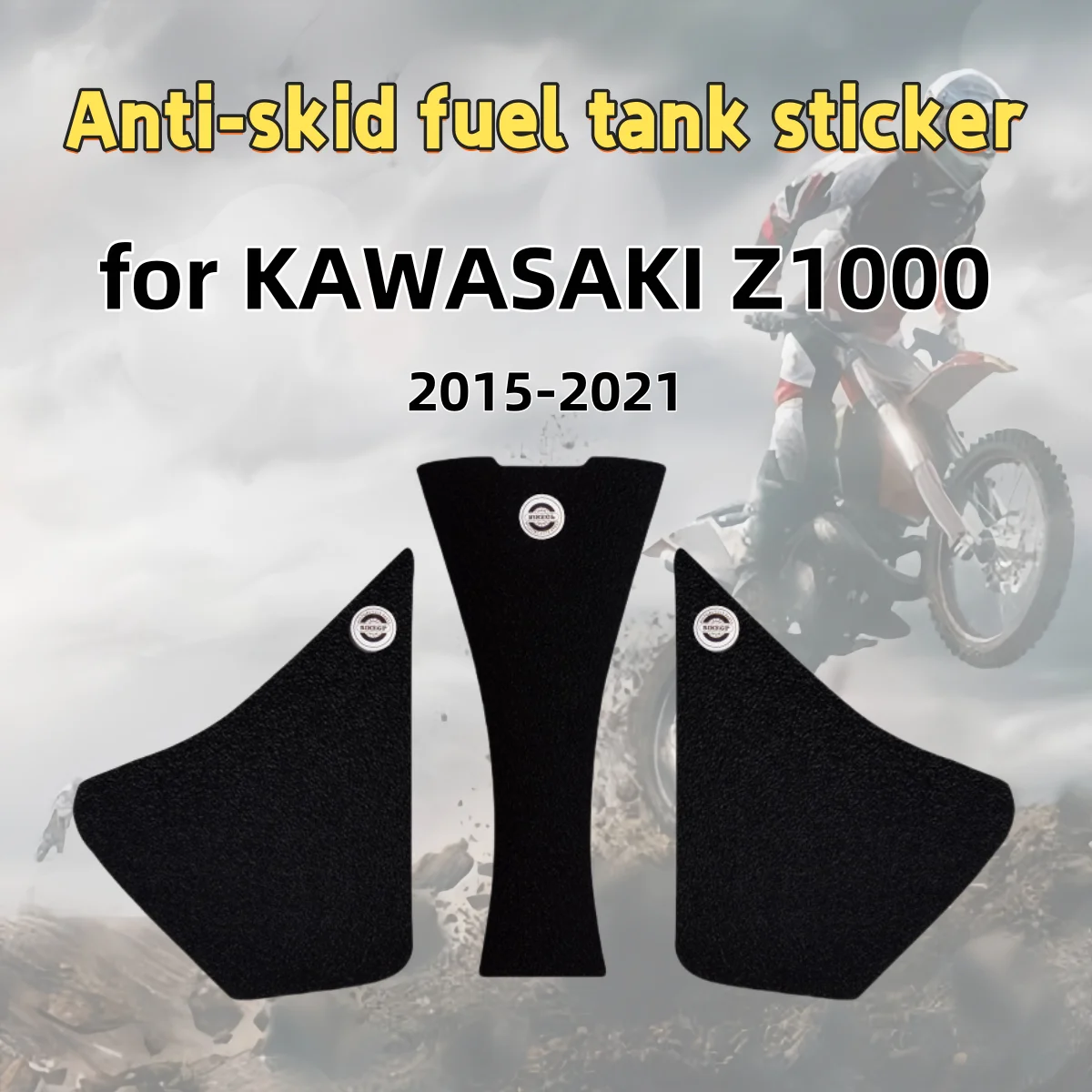 

for KAWASAKI Z1000 2015-2021 motorcycle fuel tank sticker fishbone sticker anti-slip protection side sticker car sticker