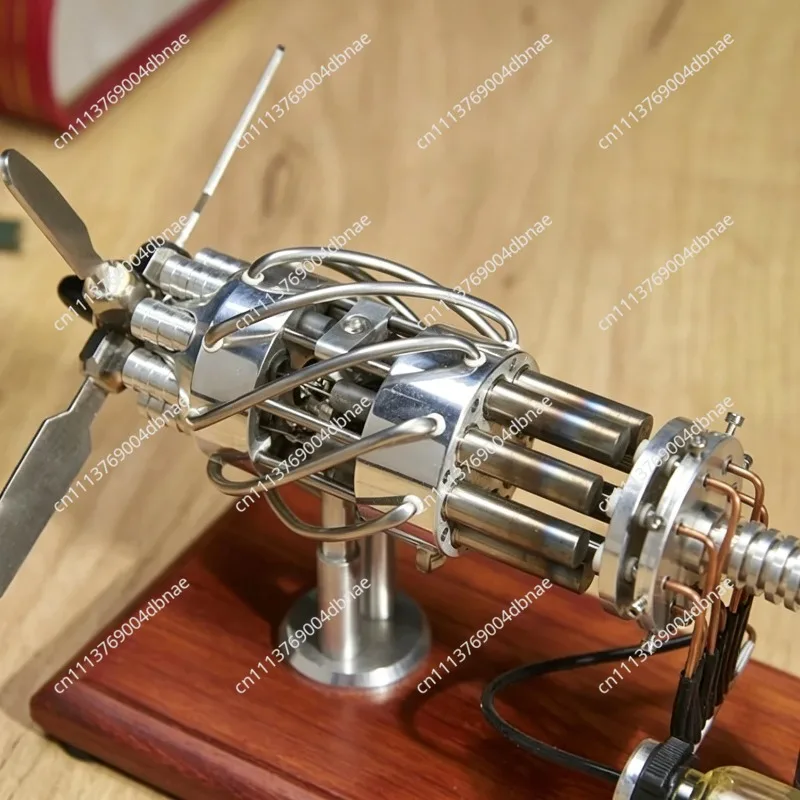 16 Swashplate Engine Model Physics Toy Mechanical Swashplate Science Kit