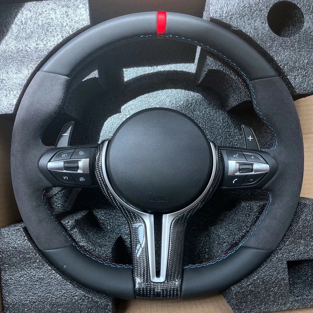 M Series Steering Wheel for BMW F10 F11 F20 F21 F30 F31 F34 F32 F33 F36 F22 F23 F46 M3 M6 Steering Wheel Car Accessories