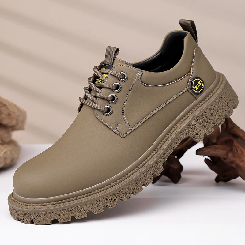 

Business leather shoes men's new summer youth British style student thick sole suit men's casual fashion shoes