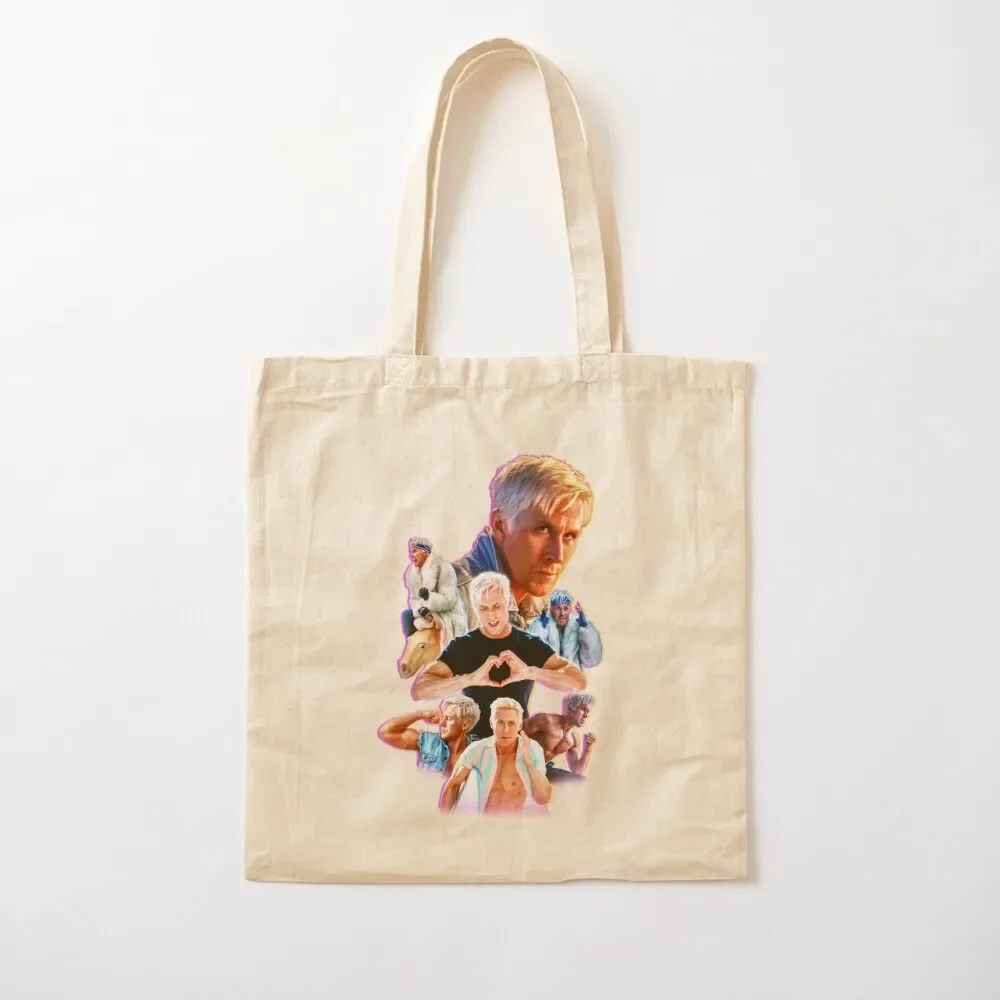 

Ryan Gosling Kenergy T-Shirt Tote Bag Canvas bag for women reusable shopping bags Customizable tote bag