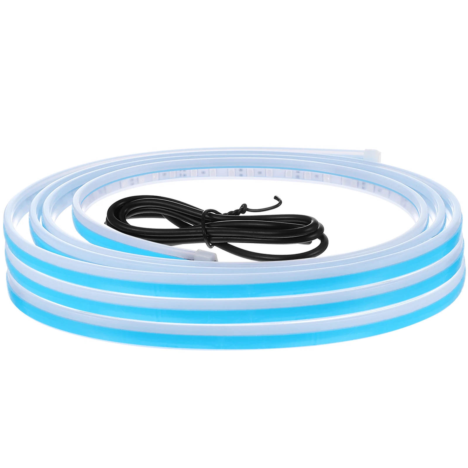 

Flexible Rgb Led Car Engine Hood Decorative Strip Super Bright White Light Easy Installation For Trucks Cars Hood Light Strip