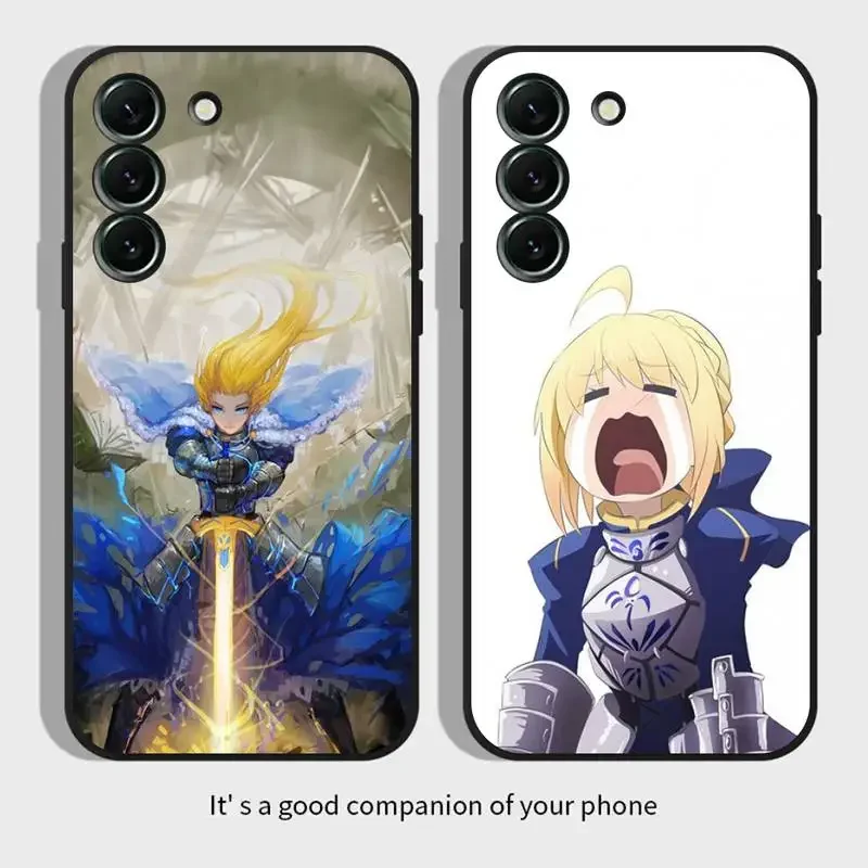 F-Fate Grand Order Phone Case For Samsung Galaxy S 23 22 21 20 10 e 9 8 7 6 5G plus edge ultra lite Black Soft Silicone Cover