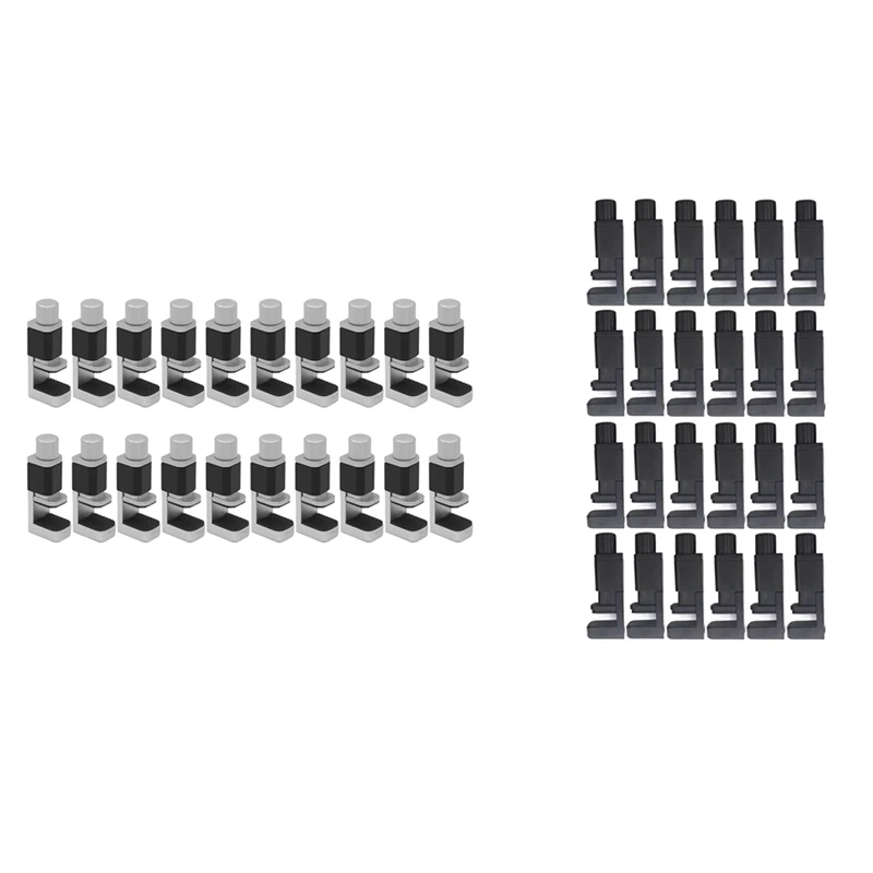 

20Pcs Clamp Holder Adjustable Mobile Phone Repair Tool LCD Display Screen Fastening Clip Mobile Phone Screen Press- Durable A