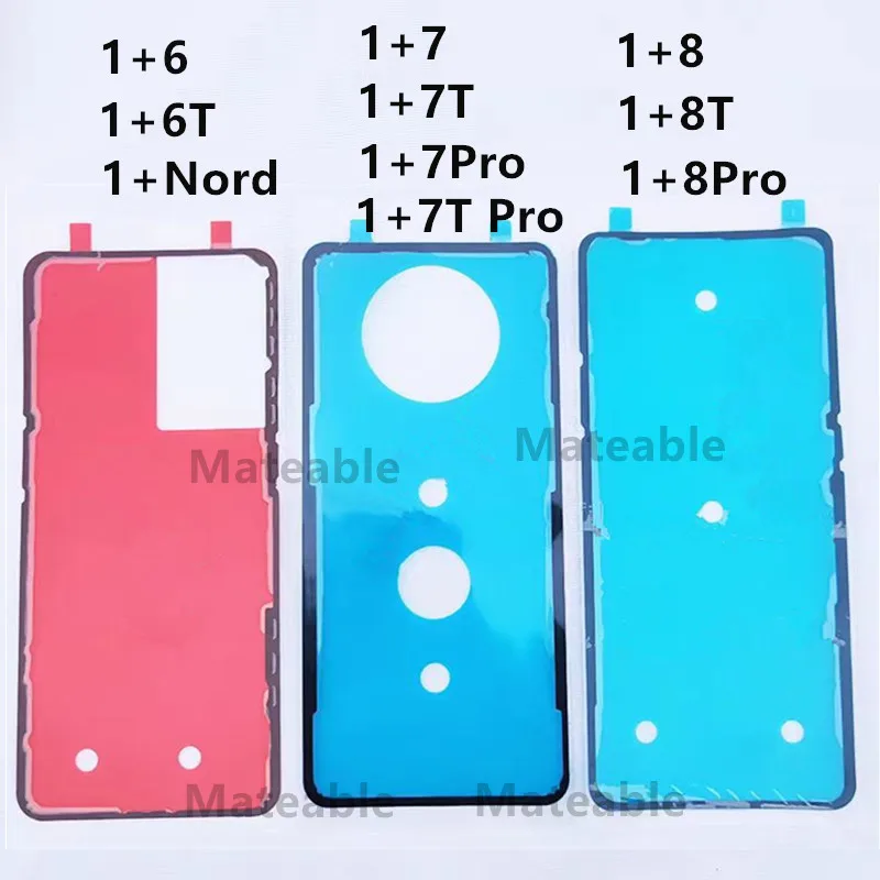 Oneplus7Pro Oneplus8T For Oneplus 8 Pro 8T 8Pro 7 7T 6 6T Battery Back Cover Adhesive Sticker Glue Waterproof Double Tape