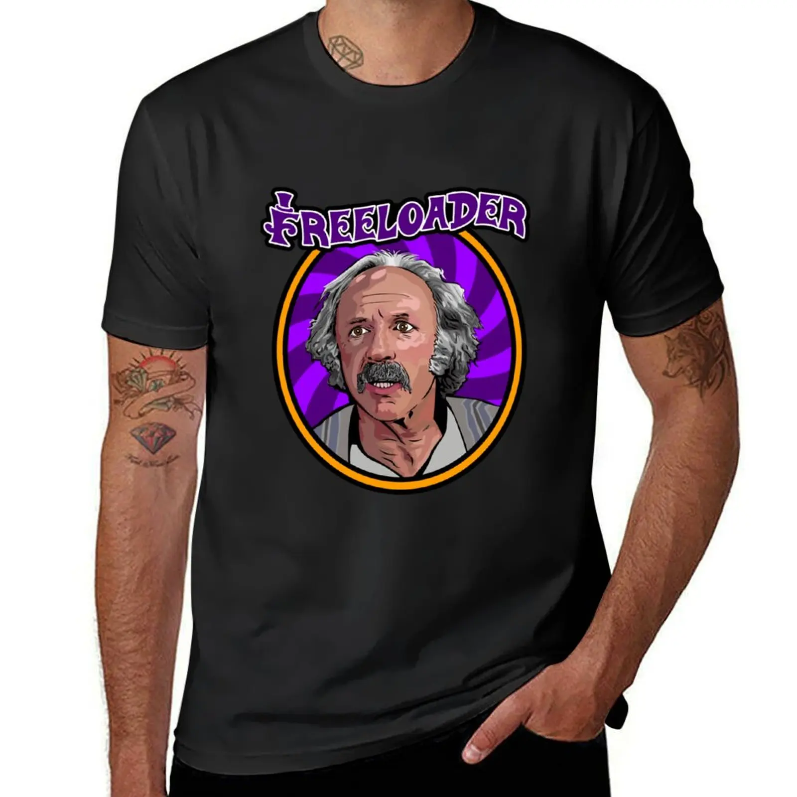 

Grandpa Joe Is The Og Freeloader T-Shirt funny shirt cotton tees croswit shirt man mens t shirts top quality